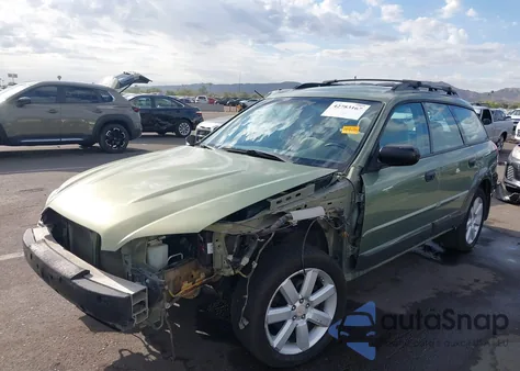 2007 Subaru Outback 2.5I z USA, uszkodzony, nr VIN 4S4BP61C577331234